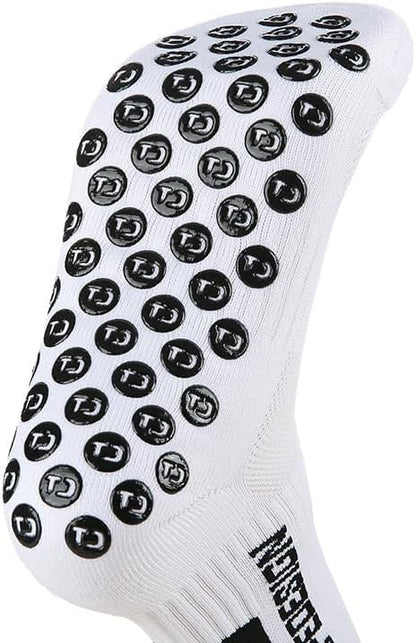 6 Pares Calcetines de Fútbol, Calcetas Antideslizantes Deportivas